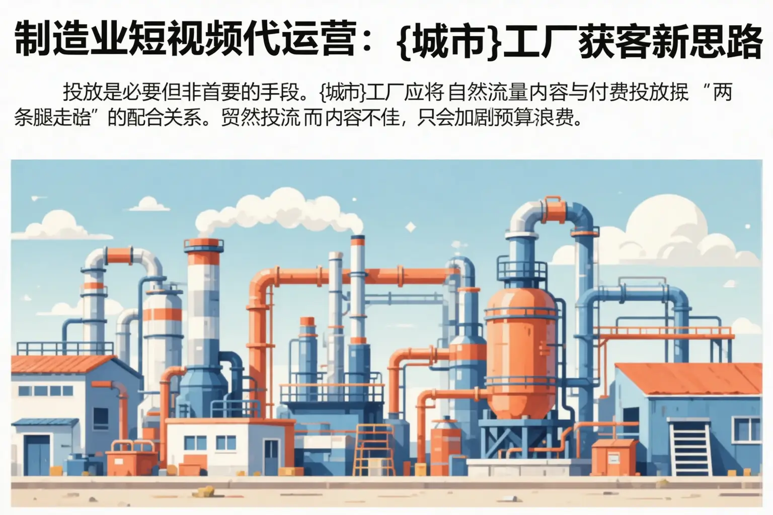 制造业短视频代运营:凭祥工厂获客新思路